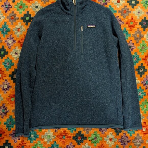 Blue Patagonia Better Sweater Medium - Picture 1 of 5